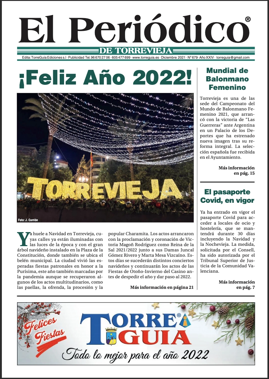 El Periódico de Torrevieja · Portada